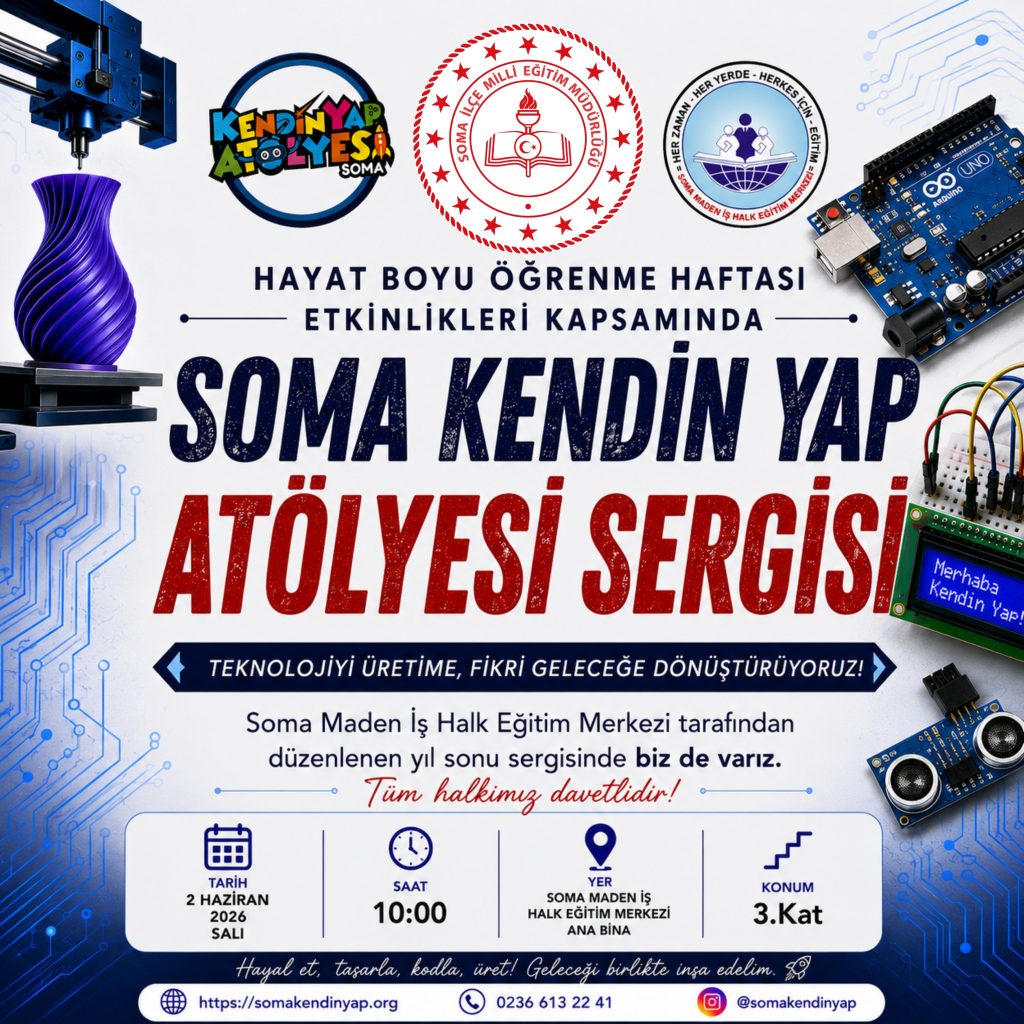 Hayat Boyu Öğrenme Haftası Sergisi’nde Biz de Varız!